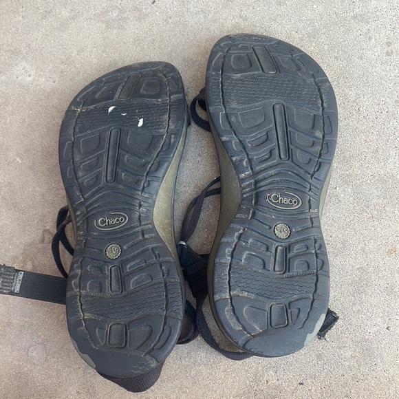 Chaco Black and Brown Women's Sandals - Picture 6 of 6